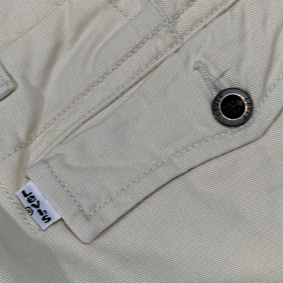 Levi’s Men's Carrier Cargo Shorts Light Khaki/Light 100% Cotton Gray size 38 - Picture 3 of 10